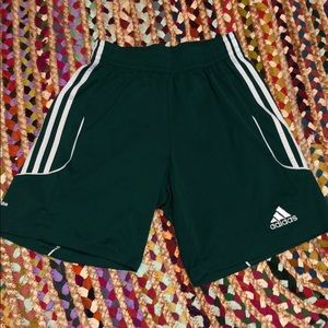 Green Adidas Shorts